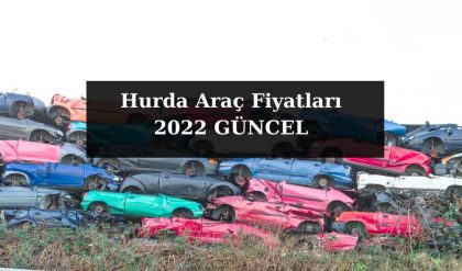 Hurda araç fiyatları